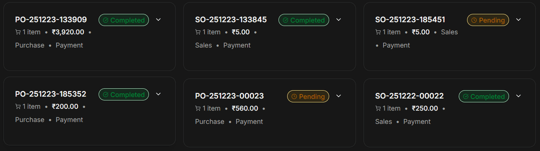 Order Management